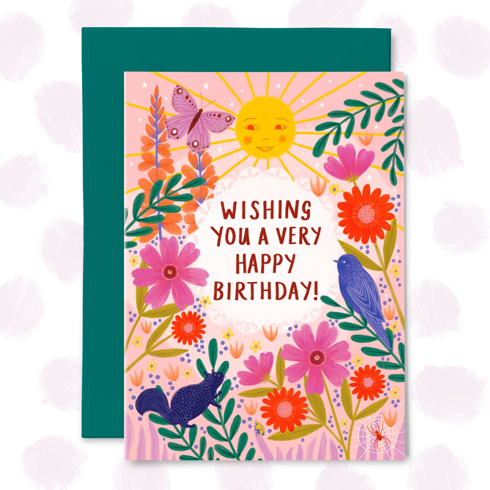 Beautiful World Happy Birthday Card