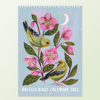 ***PRE-ORDER PRICE!*** British Birds 2025 Wall Calendar